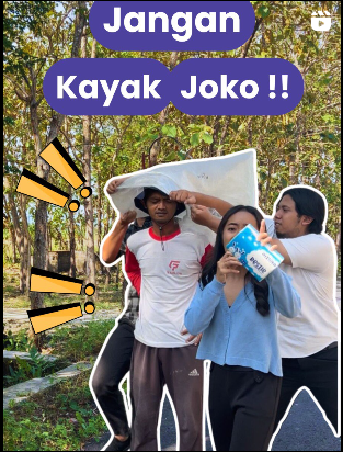 Jangan sampai kamu jadi target selanjutnya buat dikarungi ya